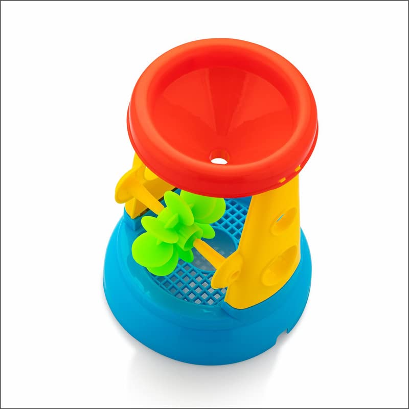 Storio Beach Play Set for Kids Sand Molds Toys for Toddlers Gardening Playset Outdoor Tool Kit Made in India (Selfie Beach Set)