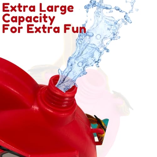 Storio Holi Water Toy Gun with Pressure Mechanism for Long Throw, Back Holding Tank, Back Holding Tank - Birds