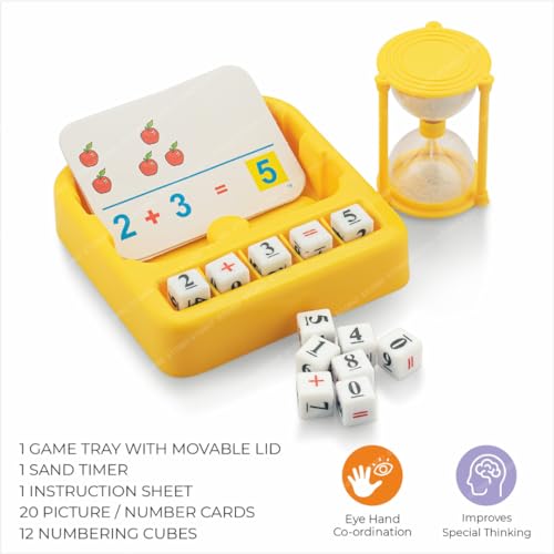Number Perfect Game Fun Way of Learning Numbers and Remembering Them - Yellow