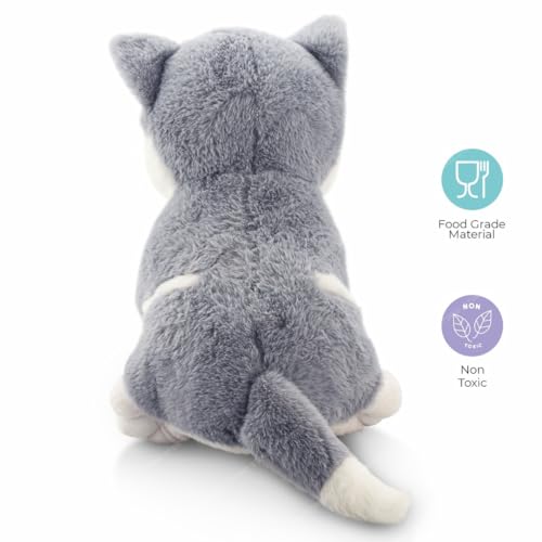 Storio Toy Super Cute Plushie Soft Toys for Kids | Plush Soft Toys for Baby Boys and Girls Kids - Husky Dog | Best Valentine Gift