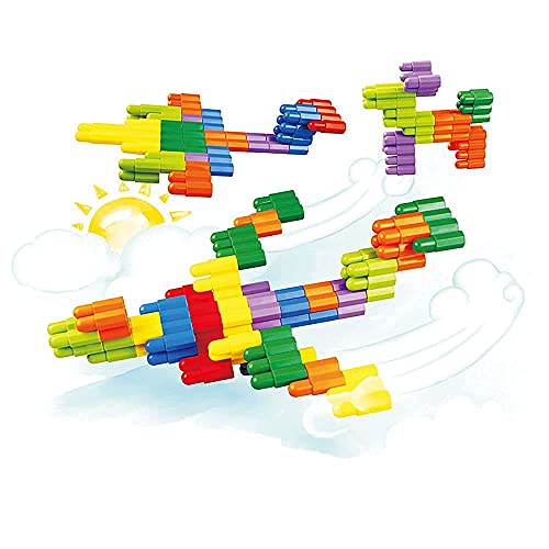 Storio DIY Puzzle Building Blocks Game Toys for Kids Educational Blocks Learning Puzzle Learning Toy for Kids (Bullet Blocks)