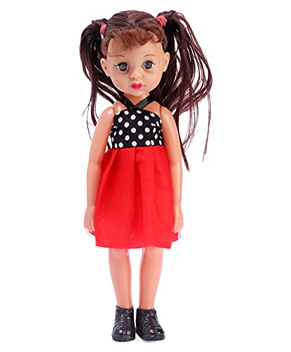 Storio Khushi Enchanting Doll Set for Girls 5-10 Years | Cute Theme | Includes Baby Doll, Mermaid Dolls, and Accessories | Perfect Girl Toys | Movable Joints (Random Dress Color/Design)-30cm