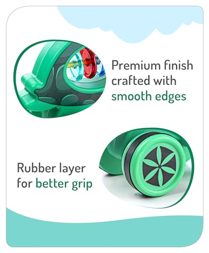 Storio Baby Products Pull Along Toddler Toy, Pull Along Toy with Attractive Design, Developmental Toy for 1 Year Old Girl Boy - Turtle