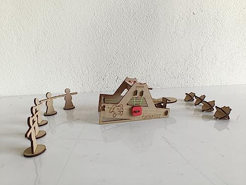 Storio Catapult STEM DIY Fun Toy for Kids 6 to 14, Best Birthday Gift Toy for Boys & Girls Age 6-8-10-12, Science Toy, Educational Based Activity Game, Made in India