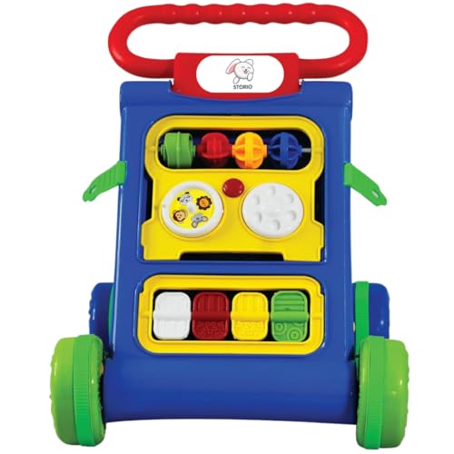 Storio My First Step Baby Activity Walker, 6 Months -1.5 Year (Blue)