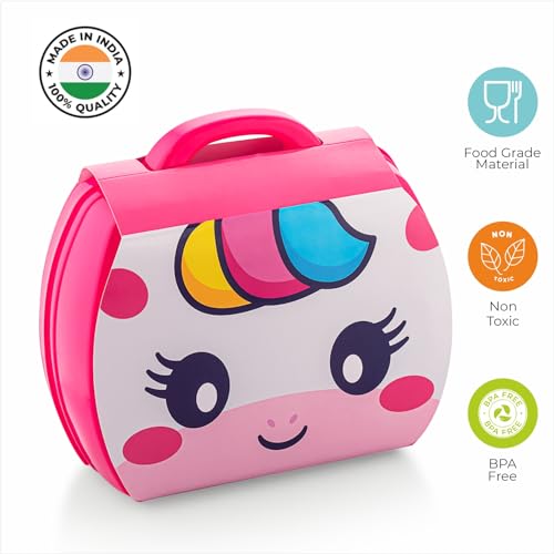 Storio Toys Kitchen Set for Girls Toy with Cooking Utensils Combo Items in Suitcase| Easy to Carry |Realistic Miniature Chefs Pretend Play/Role Play Home Game - Pink