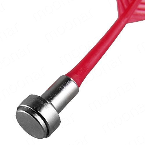 Storio Double Sided Magnet Dart Board with Darts for Kid (12 Inches)