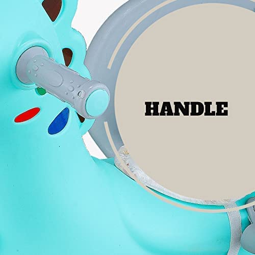 Storio Rio Ride-on 3 in 1 Baby Horse Rider for Kids | Baby Birthday Gift for Baby 1 Year to 5 Year |Horse for Baby, Rocker, Swing - Indoors and Outdoors Toy Suitable for Boys & Girls (Green)