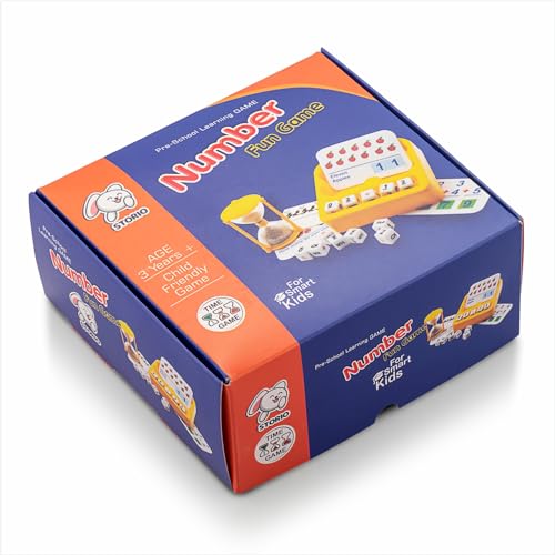 Number Perfect Game Fun Way of Learning Numbers and Remembering Them - Yellow