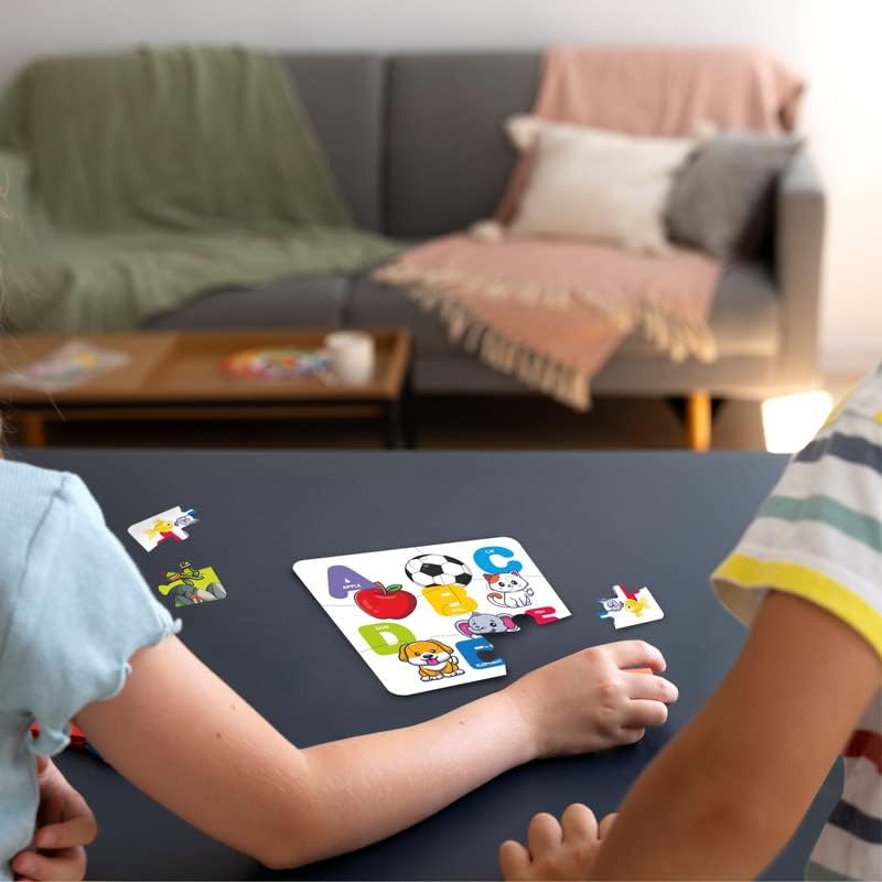 Storio 4 in 1 Jigsaw Junior Small Puzzle Cities, Animal, Abstrac for Kids Toy Learning & Educational Toys Puzzles for Kids Ages