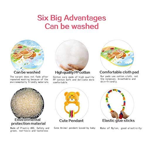 Storio Kick and Play Multi-Function ABS High Grade Plastic Piano Baby Gym and Fitness Rack