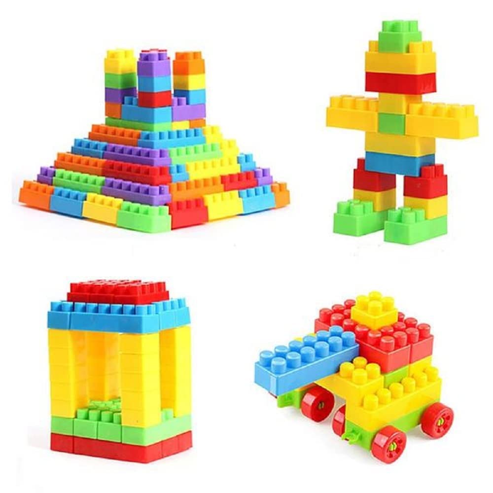Storio DIY Puzzle Building Blocks Game Toys for Kids Educational Blocks Learning Puzzle Learning Toy for Kids (69+ Pcs)