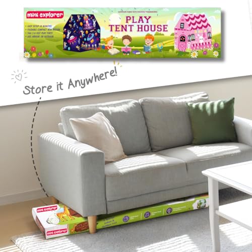 MiniExplorer Jungle House Kids Play Theme Tent House Toy Home | BIS Approved - Jungle House