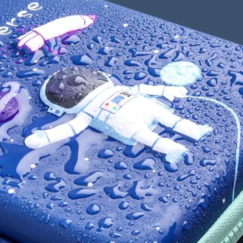 Storio Big Size Eva 3D Cover Large Capacity Space Astronaut Pencil Case Compartments, School Pouch Premium Stylish Pen Holder (Big Size Astronaut Pencil Case)