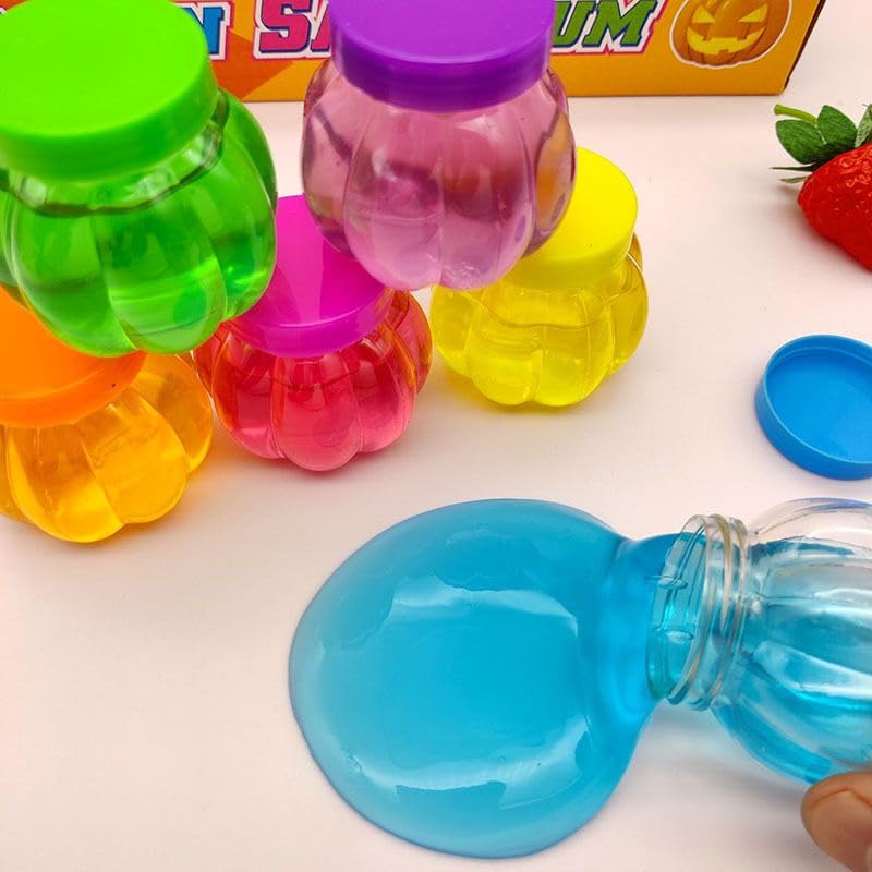 Storio Fruit-Scented Multicolor DIY Magic Toy Slime Clay Gel Jelly Putty Set Kit for Kids Slime Toys for Boys and Girls (Set of 3, 50g Each)