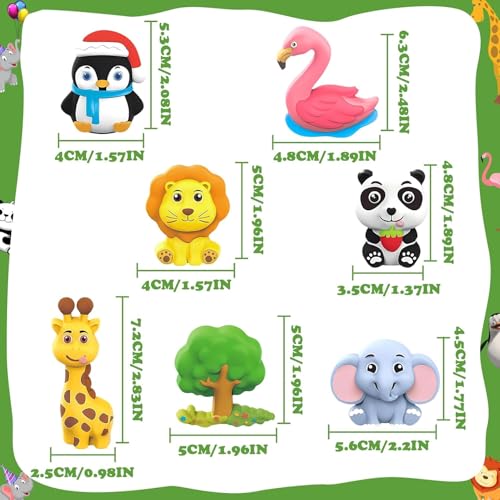 Storio Toys DIY Mould and Paint Craft kit - Animal Kingdom | Kids DIY Craft For 5 Years | Plaster Figurine Set with Pigments, Palette & Mold, Painting Art & Craft Set -Gift Toys for 3 4 5 6 7 8 Old Boys & Girls