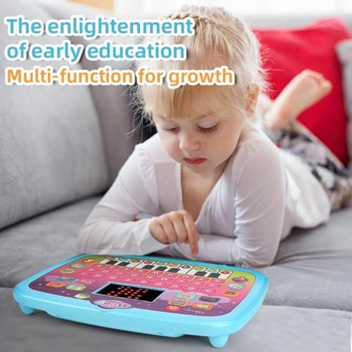 Storio Learning Educational Kids Piano Laptop with Led Screen & Music | Fun Activities Toy Computer Tablet for Kids Toddlers 1 2 3 4 5 6 + Year Old Boy and Girls