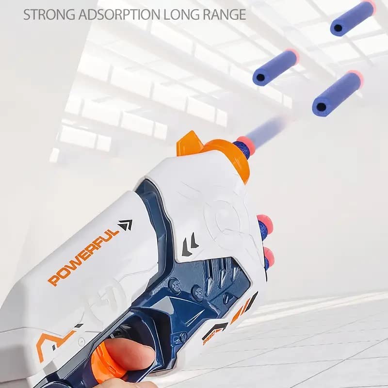 Storio Blaze Storm Powerful Space Gun with Soft Foam Bullets,Target Shooting Role Play Toy Gun Game for Kids Boys