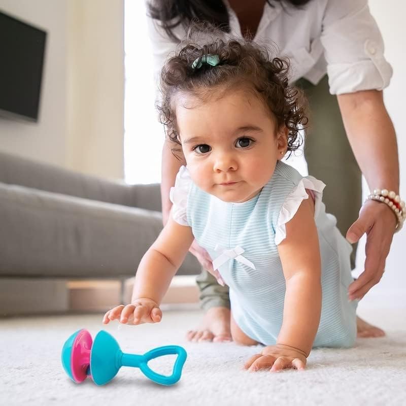 Storio Jingle Rattle Non Toxic Bright and Colorful Rattles Baby Boy Girl Toys
