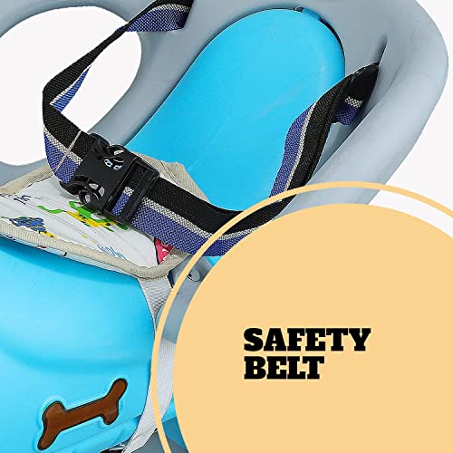 Storio Rio Ride-on 3 in 1 Baby Horse Rider for Kids | Baby Birthday Gift for Baby 1 Year to 5 Year |Horse for Baby, Rocker, Swing - Indoors and Outdoors Toy Suitable for Boys & Girls (Blue)