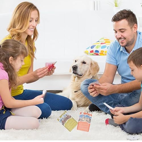 Storio EVA Foam World Map Puzzles for Kids with Trump Fact Cards for Playing Learning & Educational Toys - Jigsaw Puzzles for Kids Ages 4-8 - Gift for 4, 5, 6, 7, 8 Year Old Boys & Girls