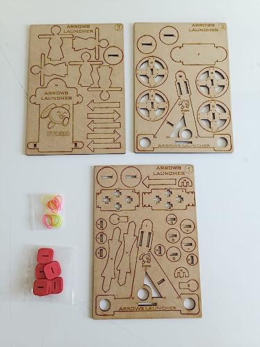 Storio Arrow Launcher STEM DIY Fun Toy for Kids 6 to 14, Best Birthday Gift Toy for Boys & Girls Age 6-8-10-12, Science Toy, Educational Based Activity Game, Made in India