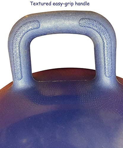 Storio Inflatable Hopper Ball for Kids (Hip-Pity Hop Ball, Hopping Ball, Bouncy Ball with Handles, Sit & Bounce, Kangaroo Bouncer, Jumping Ball),Multicolor