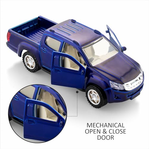 Storio Toy Car for Kids Explorer Adventure D Max Model 4x4 Look Sports Off Road Toys Cars | Material : Plastic - Black