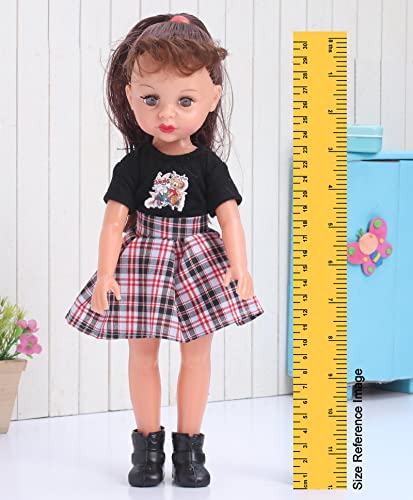 Storio Khushi Enchanting Doll Set for Girls 5-10 Years | Cute Theme | Includes Baby Doll, Mermaid Dolls, and Accessories | Perfect Girl Toys | Movable Joints (Random Dress Color/Design)-30cm