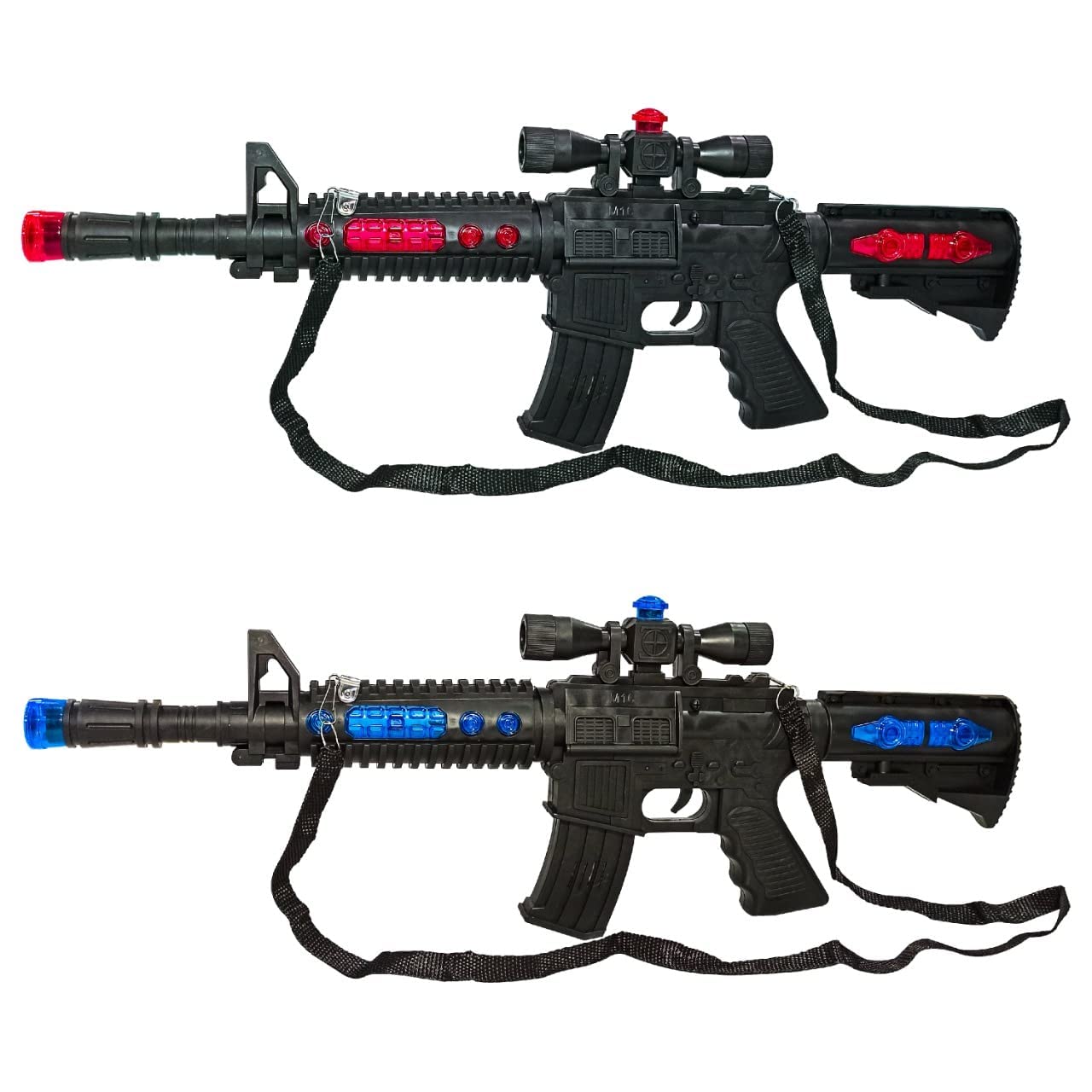 Storio Laser Toy Gun with Sound and Flash Light, Amazing Sniper Musical Sound Effects with Vibration, Realistic Gun Game for Kids & Boys