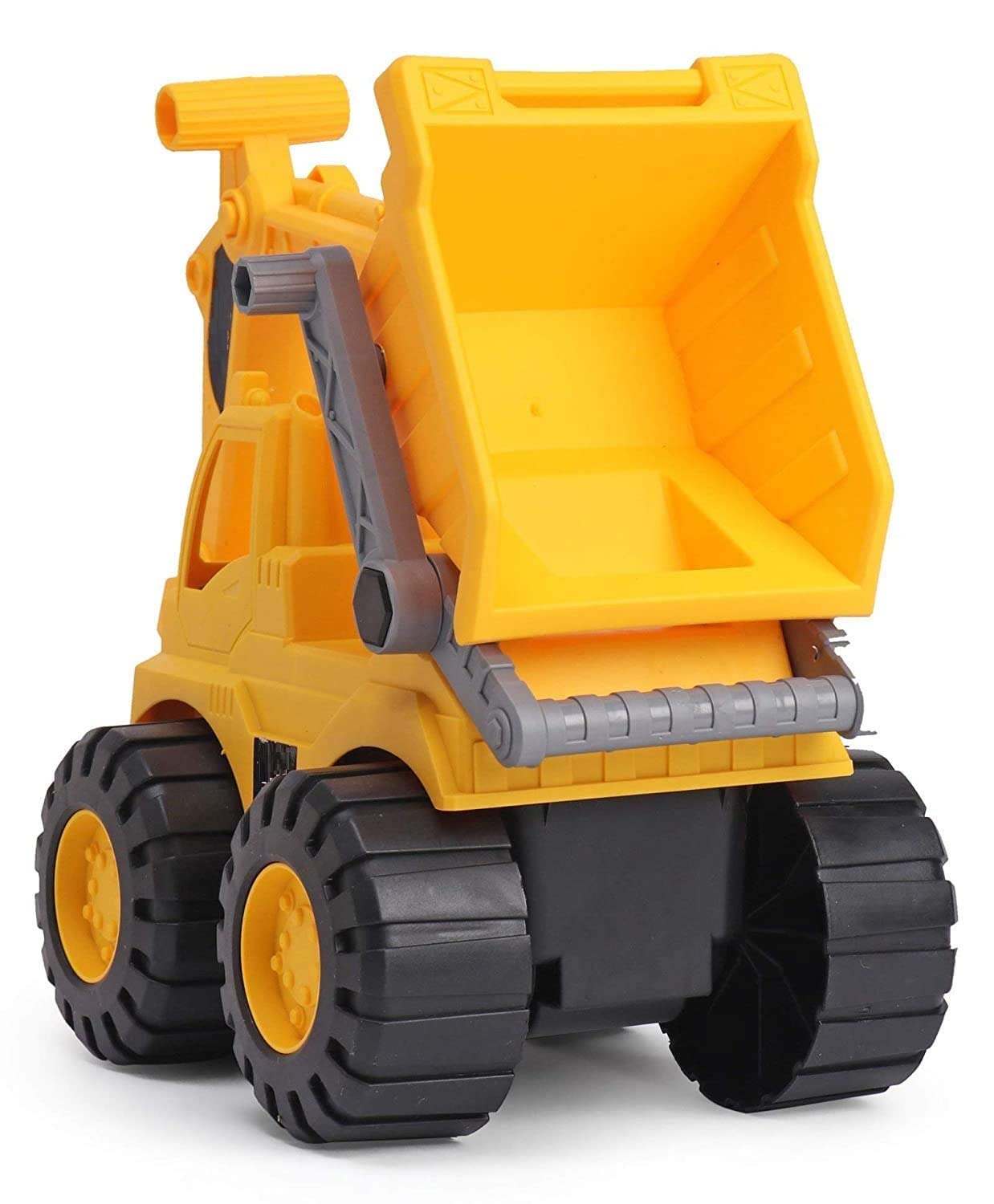 Storio Toys Push and Go Automobile Bulldozer Construction Engineering Excavator Vehicle Dumper Truck Toy for Kids Boys (Excavator Truck)