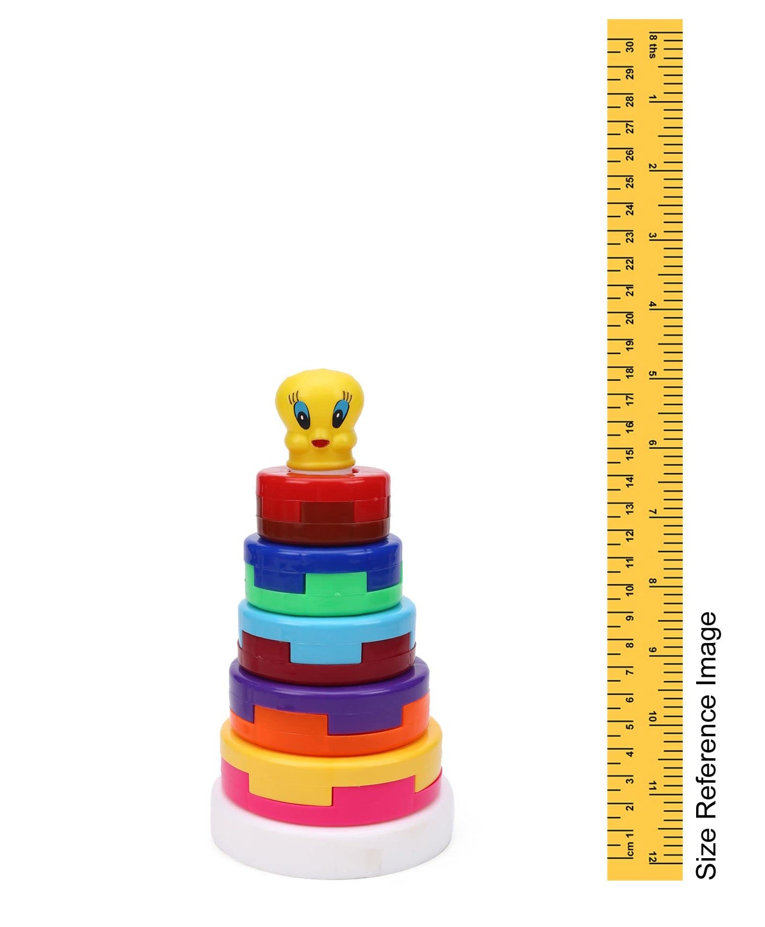 Storio Baby Toys Stacking Multicolor 10 Rings Baby Toys for Toddlers Kids 6 Months, 1 Year Old Boys and Girls