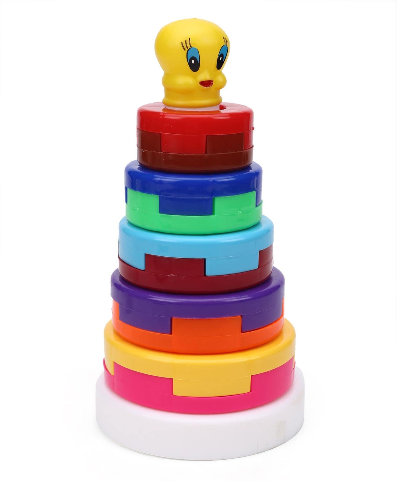 Storio Baby Toys Stacking Multicolor 10 Rings Baby Toys for Toddlers Kids 6 Months, 1 Year Old Boys and Girls