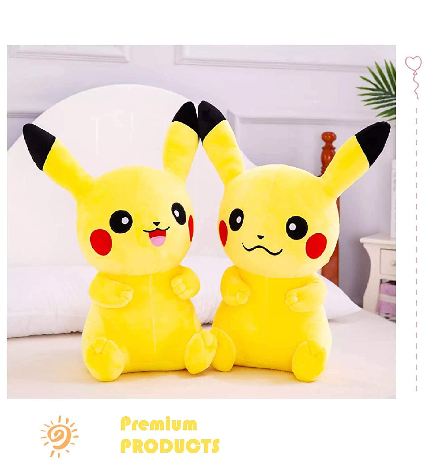 Storio Toy Plushie Cartoon Character Soft Stuffed Plush Toy for Kids Birthday Gift Home Decoration | Plush Soft Toys for Baby Boys and Girls - 25cm