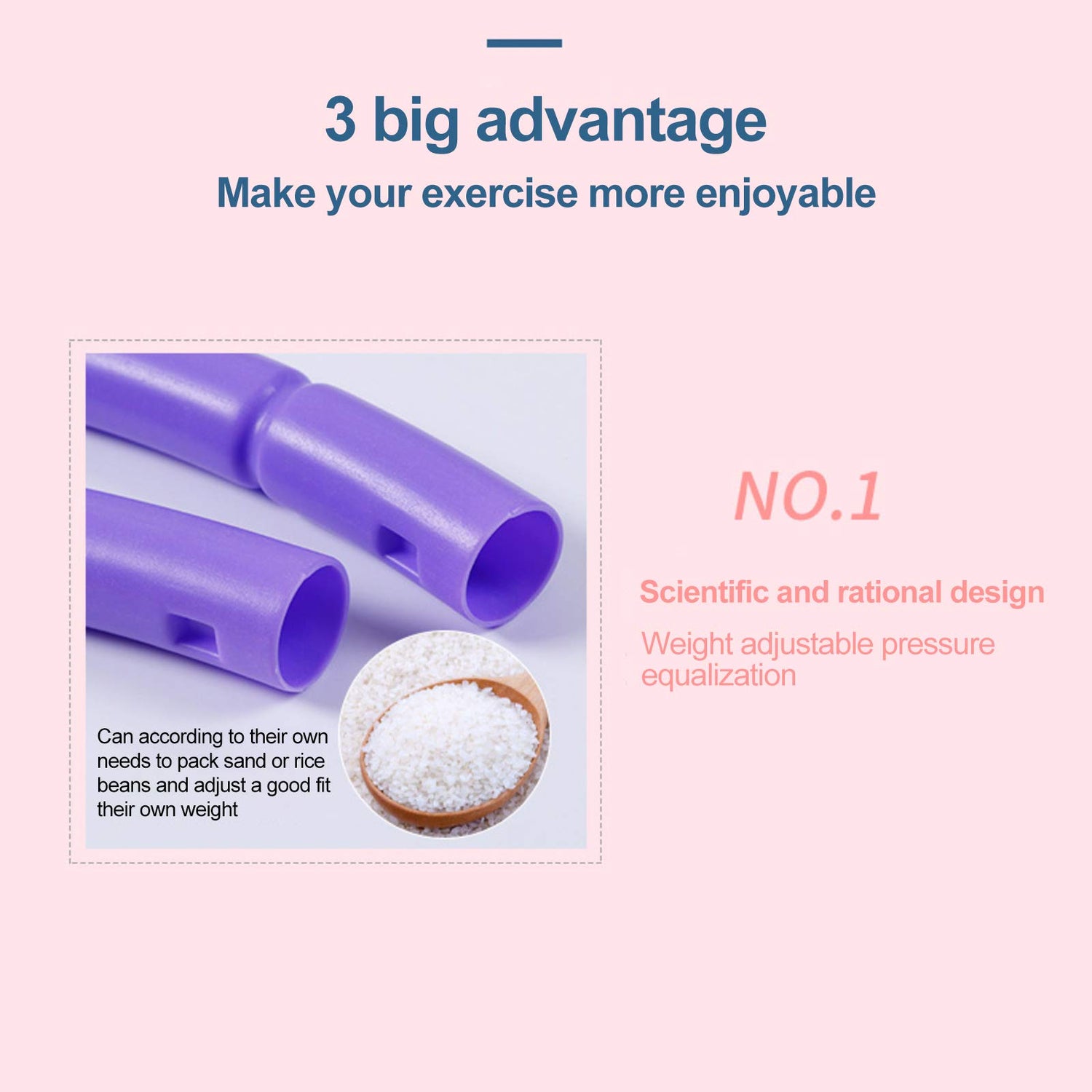 Storio Hula Hoop Zig Zag for Adults Kids Quality Exercise Fitness Ring Multi Colour Adjust in 2 Sizes | Hoopla Baby Toys Play Kit