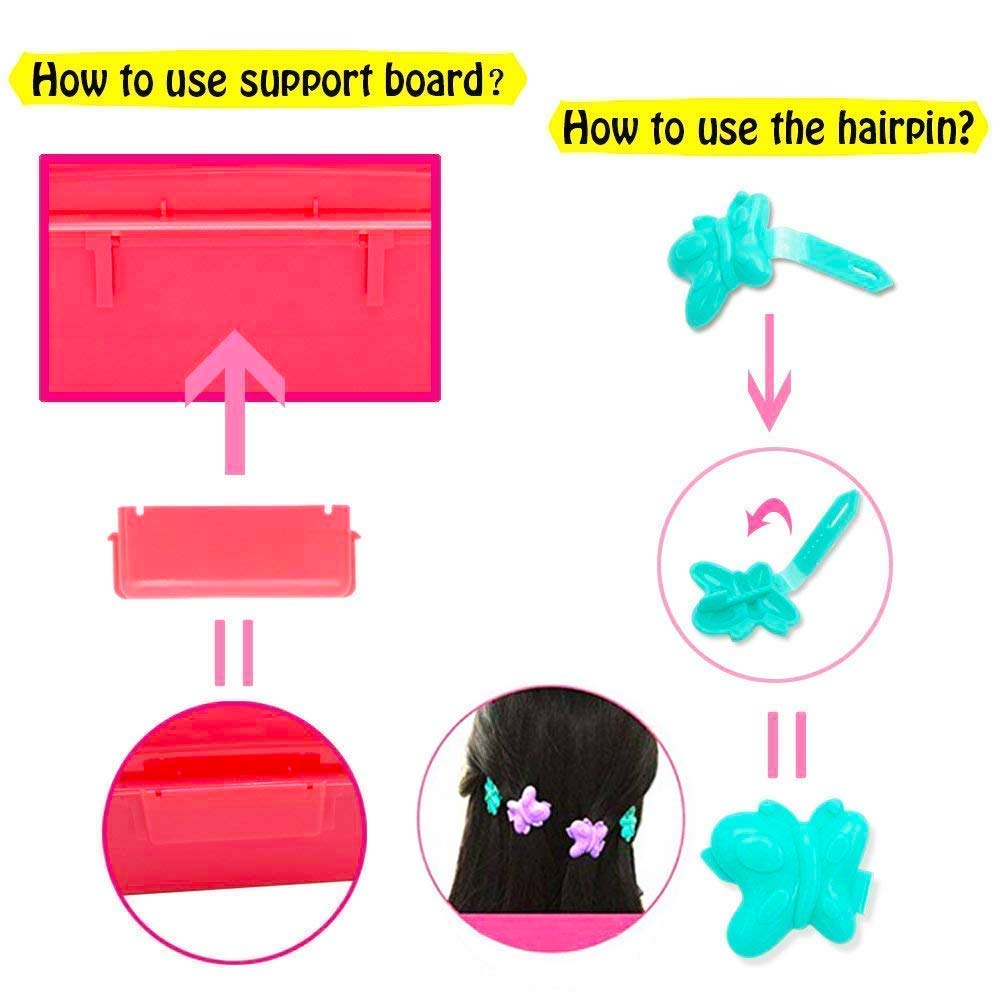 ToysBuddy 21 Pcs Backpack Style Little Girls Play Makeup Set - Pretend Salon Beauty Makeup Kit for Toddlers Kids