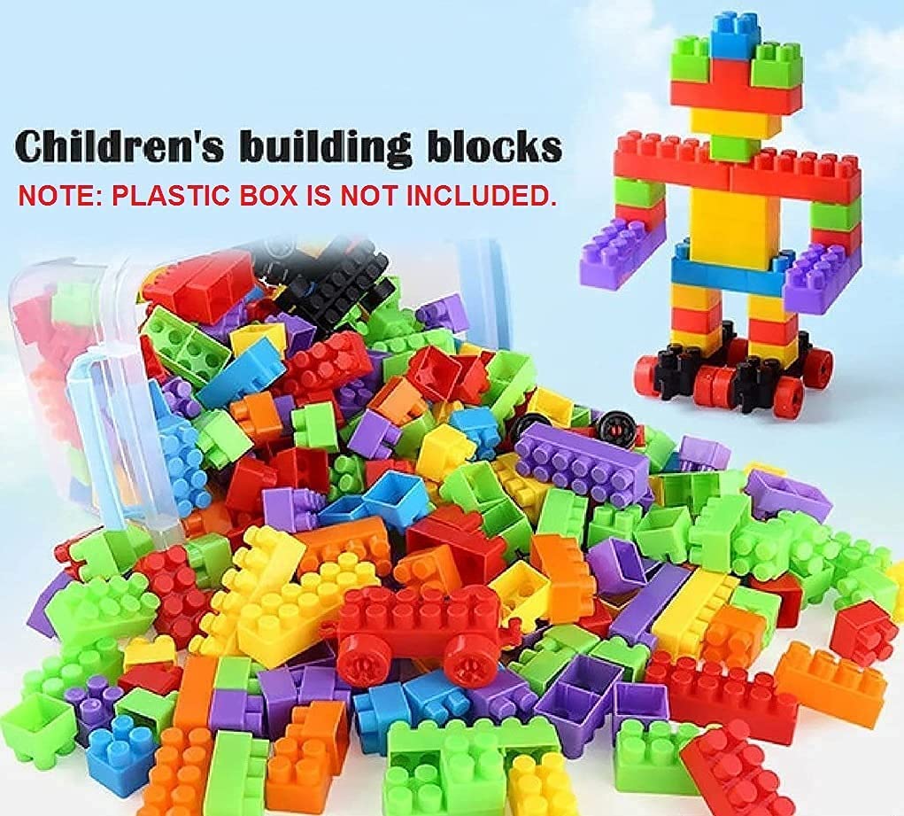 Storio DIY Puzzle Building Blocks Game Toys for Kids Educational Blocks Learning Puzzle Learning Toy for Kids (140+ Pcs)