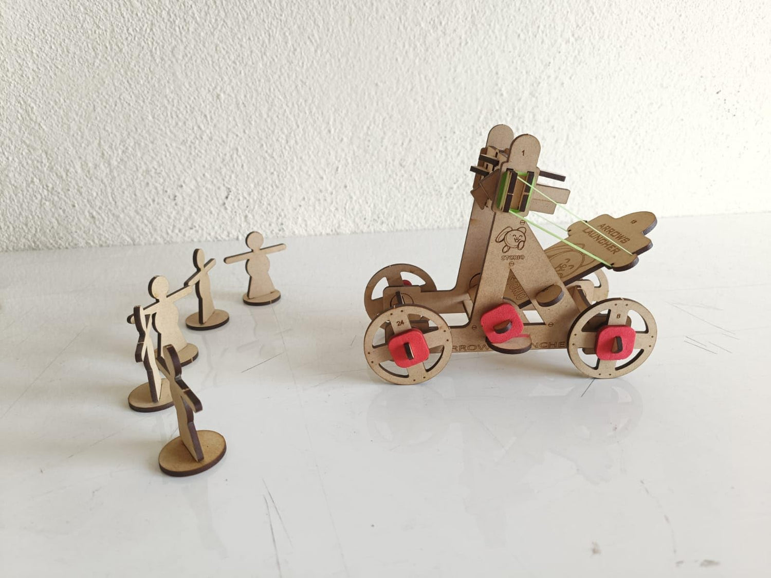 Storio Arrow Launcher STEM DIY Fun Toy for Kids 6 to 14, Best Birthday Gift Toy for Boys & Girls Age 6-8-10-12, Science Toy, Educational Based Activity Game, Made in India