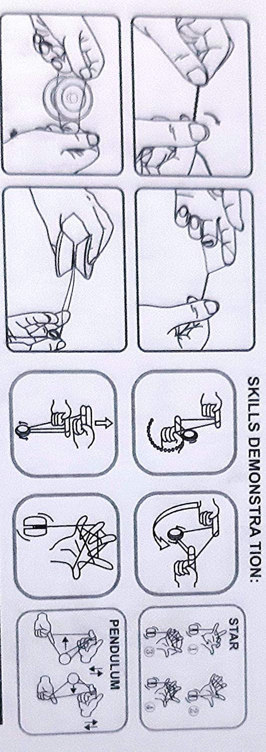 ToysBuddy Fine Quality High Gloss High Speed Metal Yoyo Toy Spinner Toy - 1 Pcs (Color May Vary)